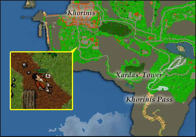 Lokacja na mapie: Canthar (Wyspa Khorinis – Poza miastem)