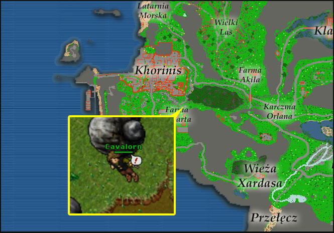 Lokacja na mapie: Cavalorn (Farma Lobarta)