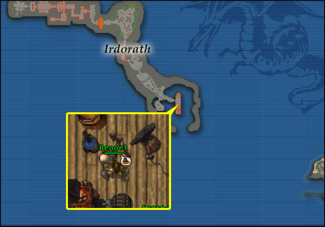 Lokacja na mapie: Bennet (Irdorath)