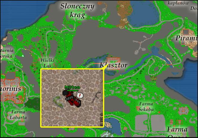 Lokacja na mapie: Milten (Klasztor)