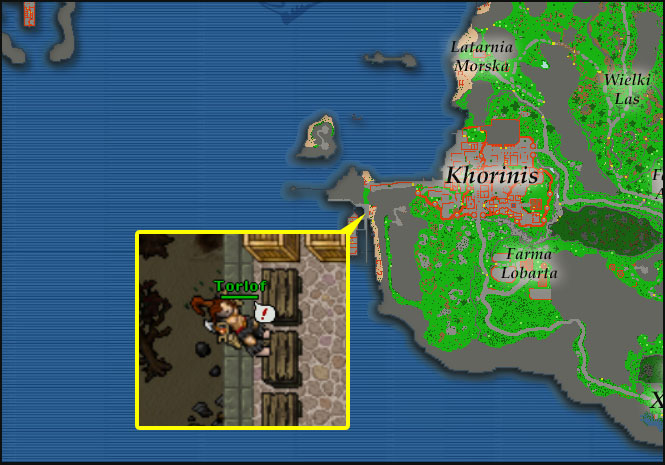 Lokacja na mapie: Torlof (Khorinis – Statek)